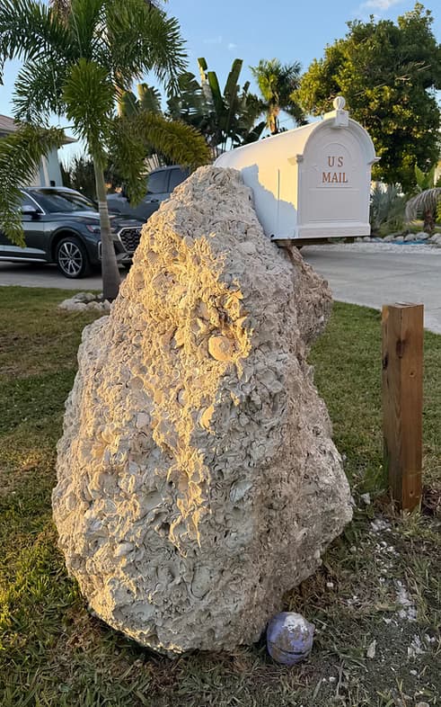 Bulk aggregate material delivery dump truck residential project Florida